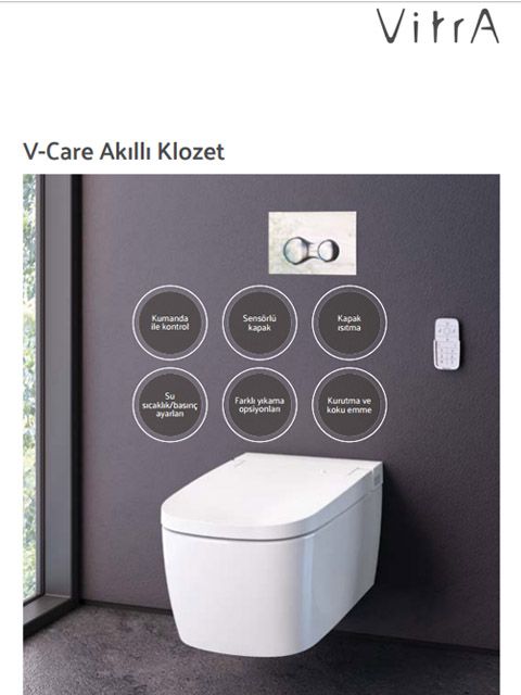 V-Care Akıllı Klozet